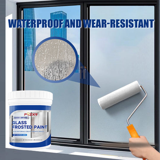 🎁 50% OFF! 🔥 Frosted Glass Paint 2026 – Quick-Drying, Water-Resistant & Elegant Frosted Effect 🌫️✨