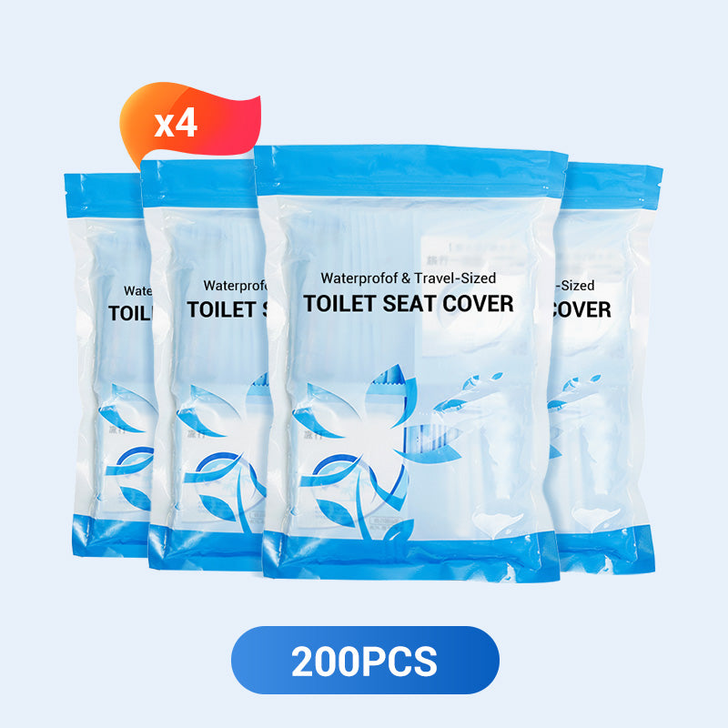 🎁2025 Hot Sale🎁- 49 % RABATT💥 Engangs plasttoalettsetetrekk - Ingen bekymring for offentlige toaletter lenger👋