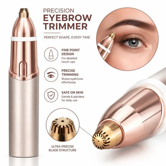 2 in 1 facial & eyebrow hair trimmer for Women, Rechargeable Face Razor✨