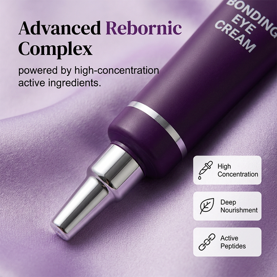 Calcium Bonding Eye Cream formulated for Sunken Under-Eyes, Sagging Eye Bags, and Fine Lines