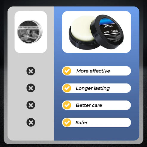 Leather Care Cleaning Cream - Deep Nourishing & UV Protection for Prolonged Leather Life