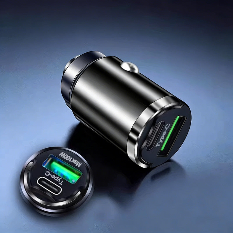 🔥Ultra-Fast Car Charger - Dual-Port PD & QC Fast Charging | Save More When You Buy More