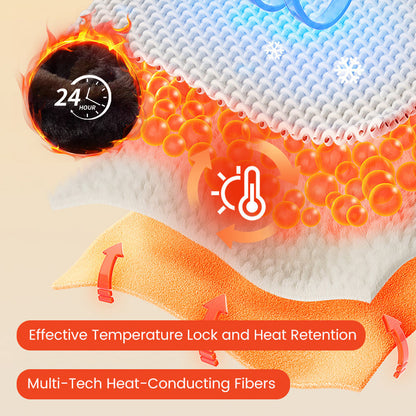 Męska kurtka termiczna z kapturem typu parka – wiatroodporna &  Wodoodporna kurtka zimowa z wieloma kieszeniami na ekstremalne zimno ❄️🛡️
