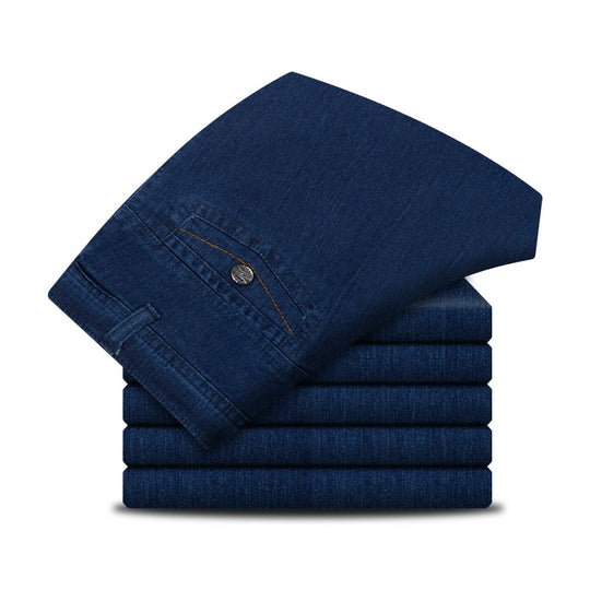 Men’s High Waist Straight Fit Jeans
