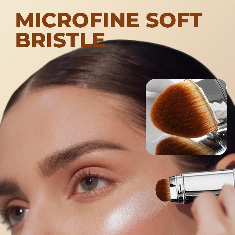[OFFICIAL PRODUCT]  Cover Cream Stick V w/ Detachable Brush - Korean Skin Care Color-Changing Foundation Stick with Collagen Capsules