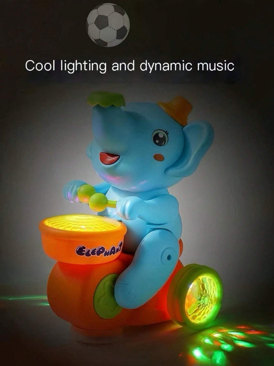 👦👧Musical Walking Elephant Drummer Toy
