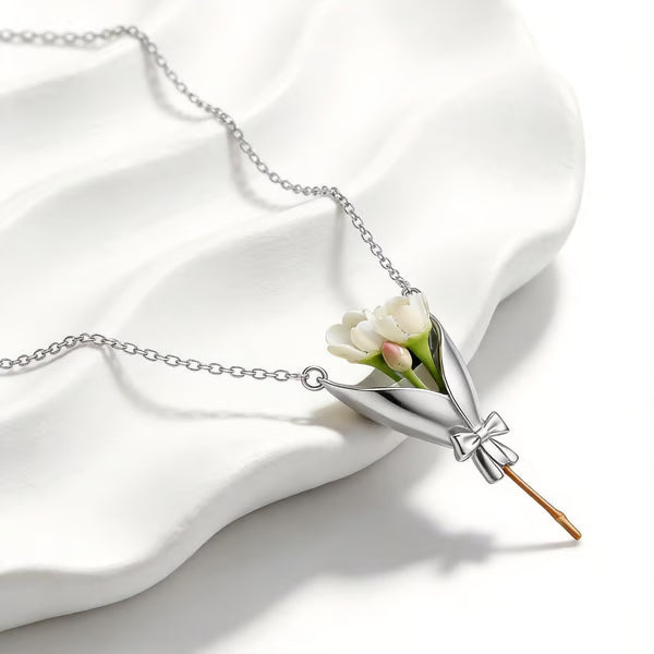 💕 New Arrival 💕Flower Bouquet Necklace