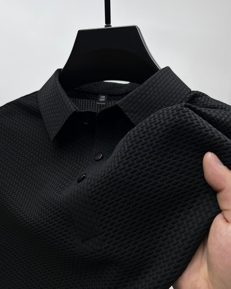 🔥Limited stock available 50% OFF👔 ❄️ Ice Silk Men's Shirt - Breathable & Smooth Fabric, Lightweight Comfort for Summer/Formal Occasions 🌞📦