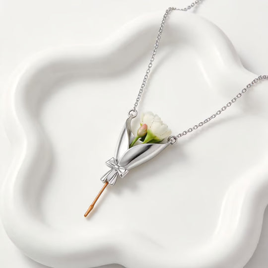 💕 New Arrival 💕Flower Bouquet Necklace