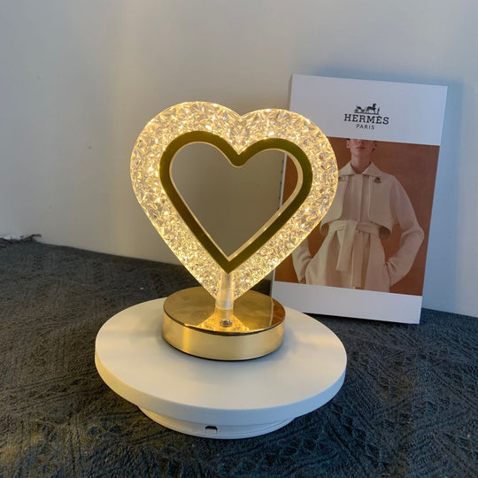 🎁Vánoční výprodej 50% SLEVA!!🎄PRODÁNO 50 000+! ✨Dobíjecí luxusní křišťálová LED noční lampa