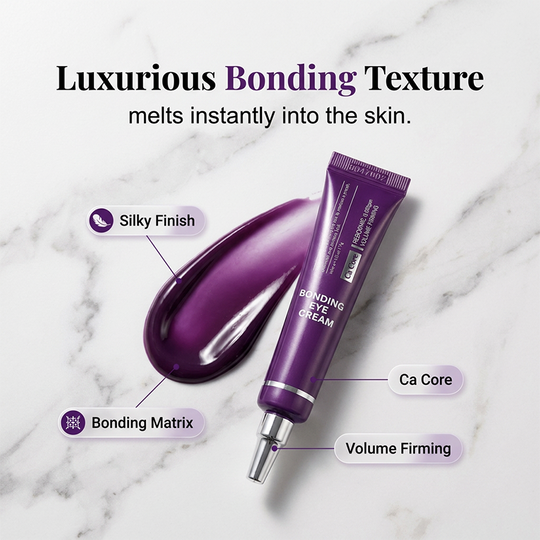 Calcium Bonding Eye Cream formulated for Sunken Under-Eyes, Sagging Eye Bags, and Fine Lines