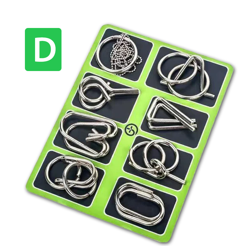 Untangling Iron Link Unlock Interlock Game