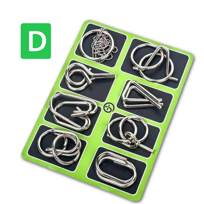 Untangling Iron Link Unlock Interlock Game