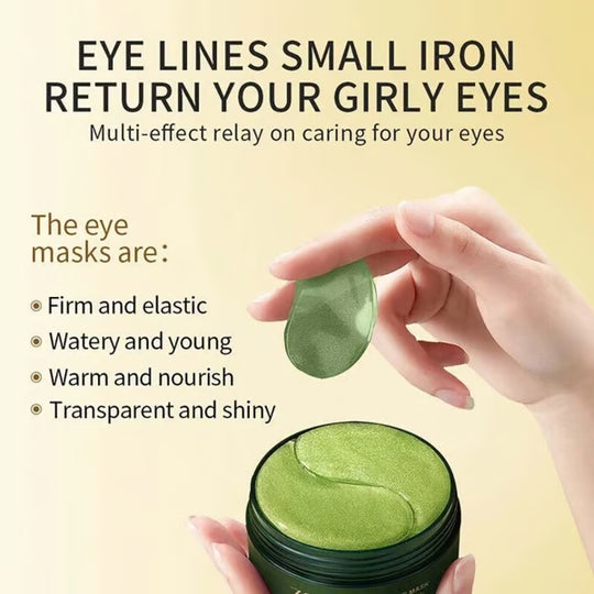 🥑Summer Hot Sale🔥  Avocado Moisturizing Collagen Eye bagMask  60pcs/set
