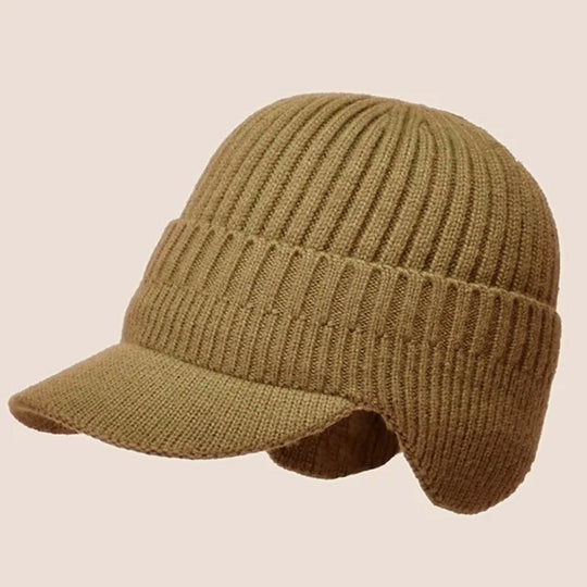 Cappello lavorato a maglia con protezione per le orecchie calda elastica da equitazione all'aperto
