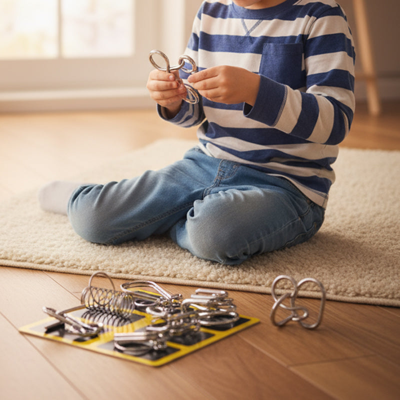 Untangling Iron Link Unlock Interlock-Spiel