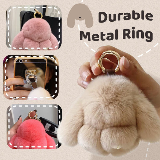 🎁2026 Best Gift UP TO 50% OFF🐰🔥Handmade Soft Bunny Pom Pom Charms🔥 💥