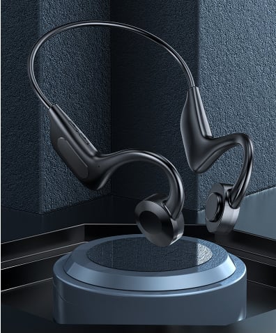🎧 NU 50% KORTING! 🔥 2025 NIEUWE Bone Conduction-koptelefoon - Open-ear-ontwerp voor veilig luisteren, zweetbestendig & Comfortabel voor sporten/hardlopen 🏃‍♂️✨