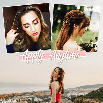 🔥Offre spéciale🔥Coiffure à double frange avec épingle à cheveux