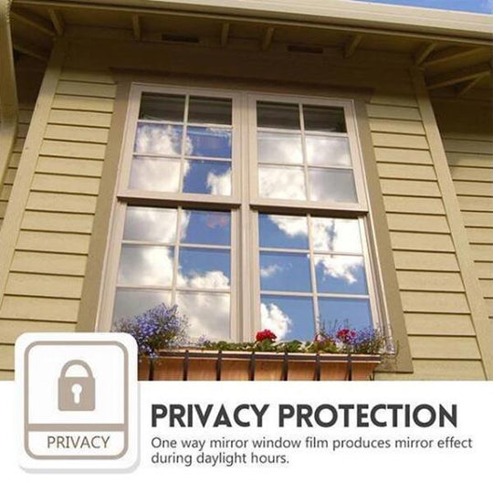 Heat-Insulating Privacy Film – UV Protection, Easy Application & Perfect for Home & Office
