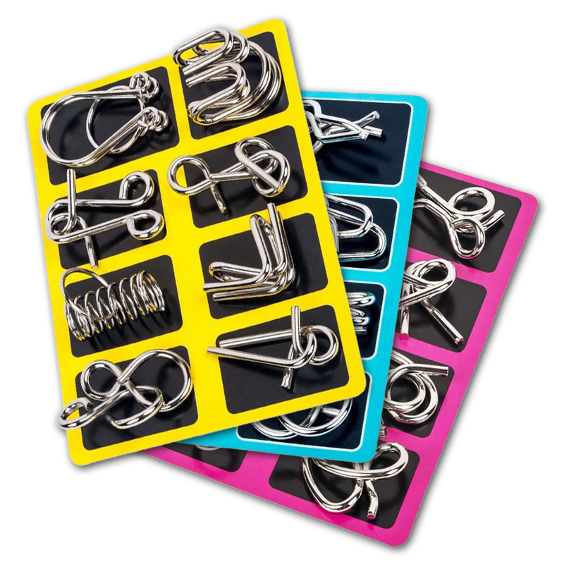 Untangling Iron Link Unlock Interlock Game