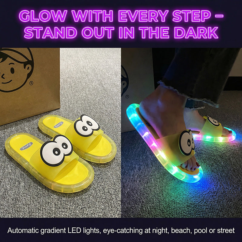 ⏳Limited Time 50% OFF⏰Cute slippers with cartoon motifs that glow