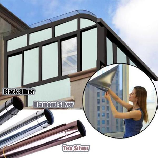 Heat-Insulating Privacy Film – UV Protection, Easy Application & Perfect for Home & Office
