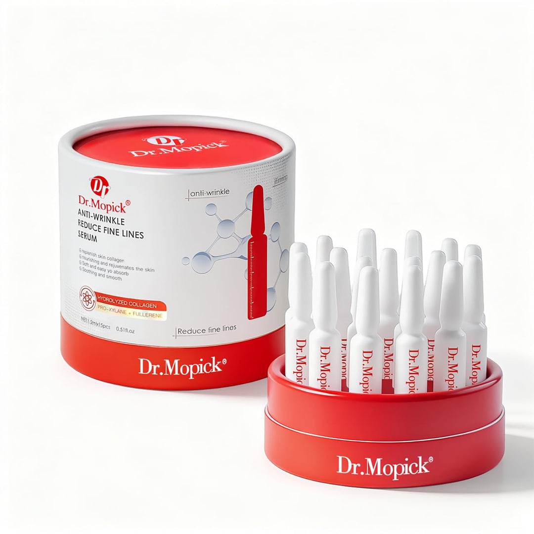 Dr.Mopick Anti-Wrinkle Essence Firming & Anti-Aging Facial Serum with Collagen Hyaluronic Acid for Smooth Skin