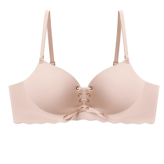 Drawstring Push Up Bra | Instant Cleavage & Anti-Sagging |  Wireless Strapless Bras Comfort Bra