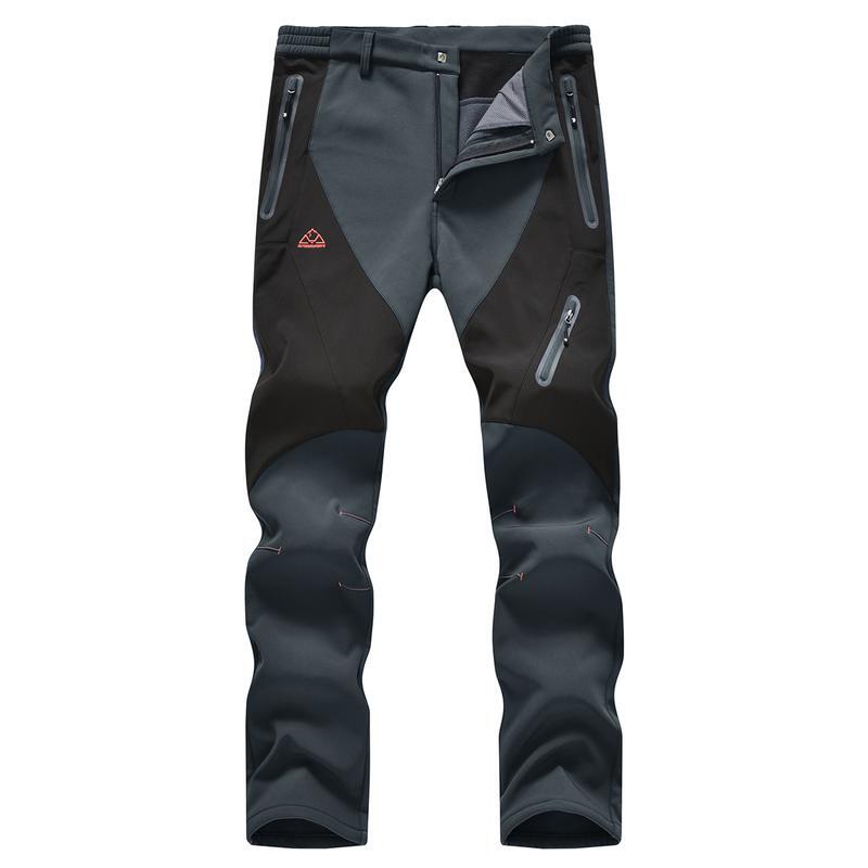 🏆DERNIER JOUR DE VENTE 50% DE RÉDUCTION !!🔥Pantalon cargo imperméable d'hiver pour homme avec doublure polaire