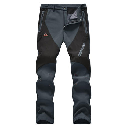 🏆DERNIER JOUR DE VENTE 50% DE RÉDUCTION !!🔥Pantalon cargo imperméable d'hiver pour homme avec doublure polaire
