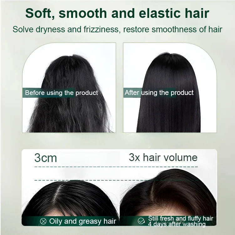 ⏳50% rabat i en begrænset periode⏰Polypeptid Keratin Hydrerende Udglattende Hårskade Reparationscreme🥇