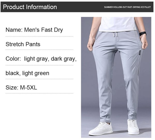 🔥HETE UITVERKOOP 49% KORTING🔥Unisex ultra-stretch sneldrogende broek