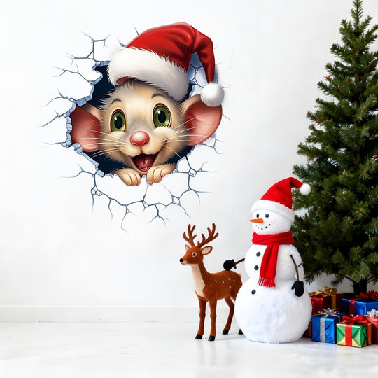 🎄Tidlig juleudsalg 49%🎅Jule kreativ vægklistermærke