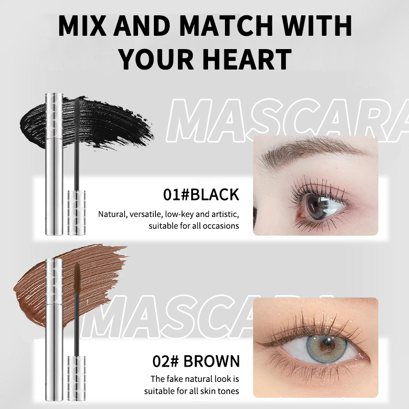 🔥Limited Time Special Price !!🎉Tubing Mascara Black & Brown Duo For Lash Makeup