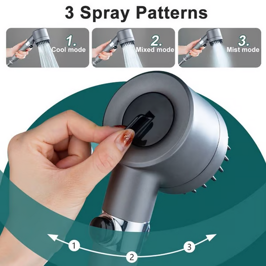 🚿KUPTE 2, ZÍSKEJTE 1 ZDARMA✨Multifunkční vysokotlaká sprchová hlavice💦5 režimů sprchování s technologií úspory vody pro zážitek jako ve lázních🌟