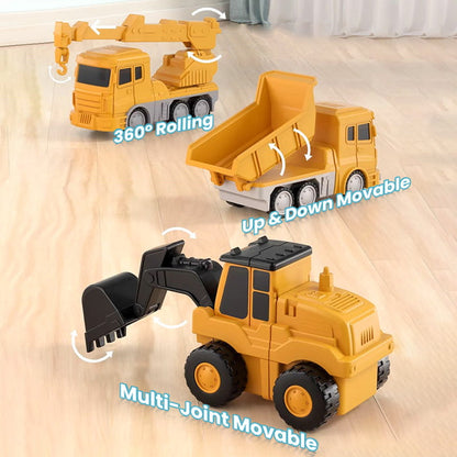 ⏰Christmas Sale 70% OFF!!🎁🔥Magnetic Transform Engineering Car Assembled Toys