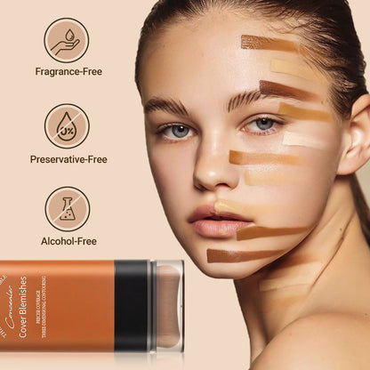 🔥Hot Sale 49% OFF🔥Instant Concealing Foundation Stick with Built-in Brush