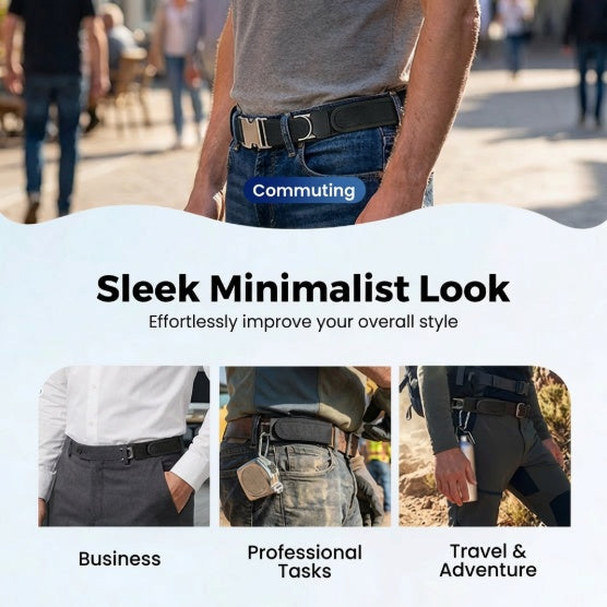 🔥Hot  Sale 50% OFF!!✨ No Buckle Elastic Belt for Men & Women