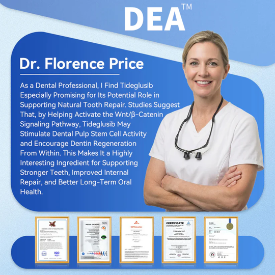 DEA® 🦷 Tideglusib Fast‑Dissolving Tooth & Gum Repair Oral Strips 💥🎉