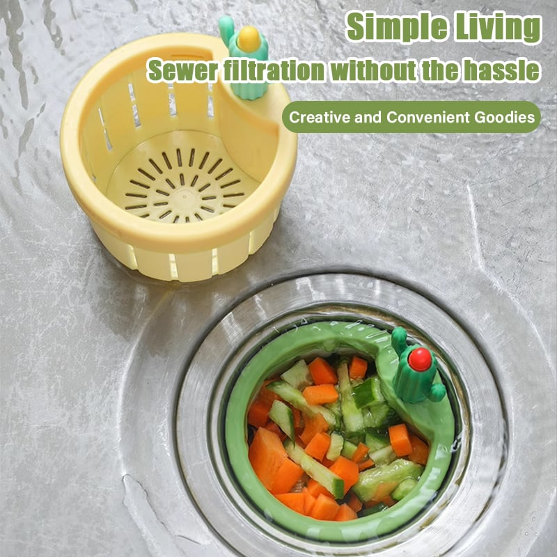 🔥2026 SALE - Self-Cleaning Kitchen Sink Strainer