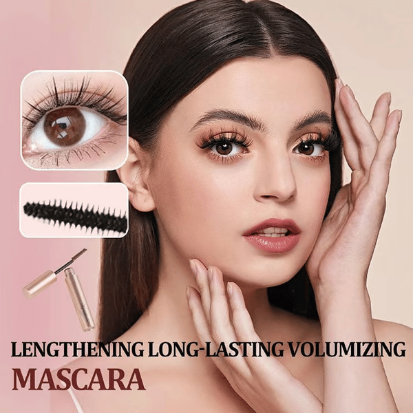 💜LAST DAY - BUY 1 GET 1 FREE💜Waterproof and Non-Smudging Lengthening And Curling Long-lasting Mascara