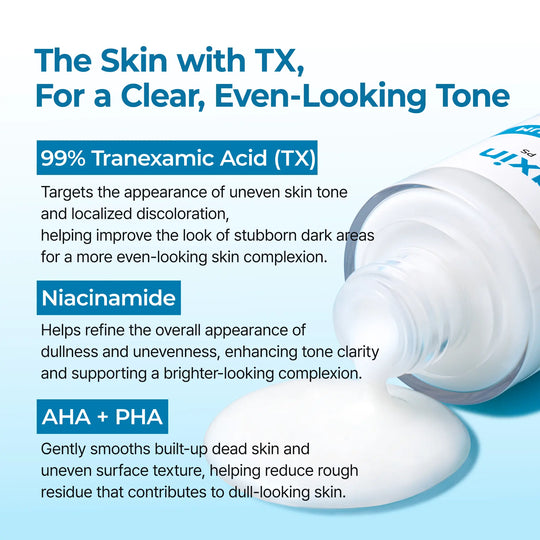 [Dr.Melaxin Official] Exfoliating Tone Smoothing TX Duo, Tranexamic Acid & Niacinamide Gentle Peeling for Dark Spot Care