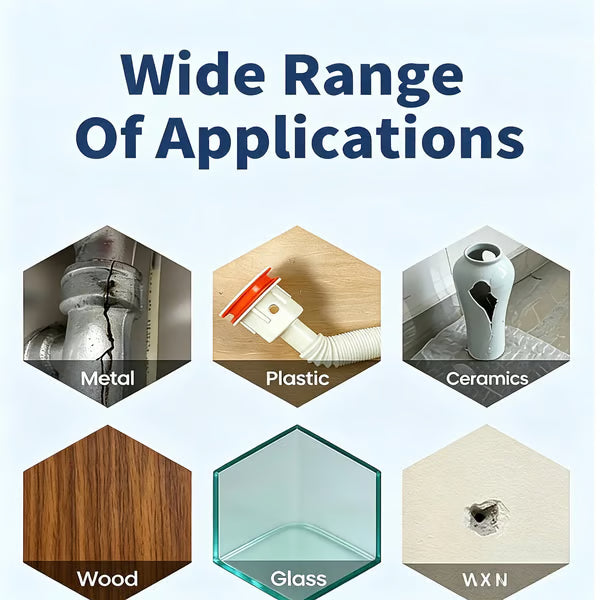 🔥🛠️ Waterproof Heat-Resistant Epoxy Putty Repair Kit – Drillable, Sandable & Ultra-Strong Metal Bond