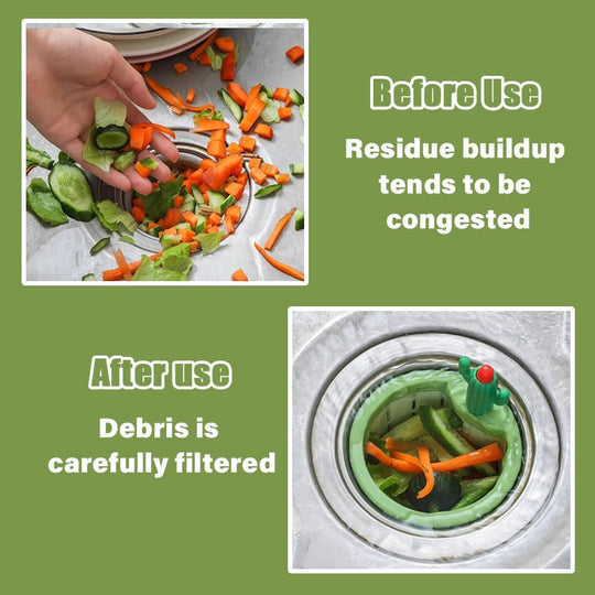 🔥2026 SALE - Self-Cleaning Kitchen Sink Strainer