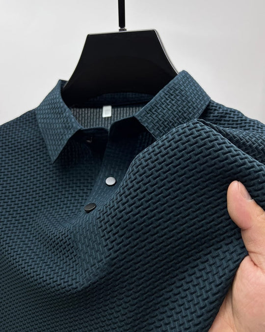 🔥Limited stock available 50% OFF👔 ❄️ Ice Silk Men's Shirt - Breathable & Smooth Fabric, Lightweight Comfort for Summer/Formal Occasions 🌞📦