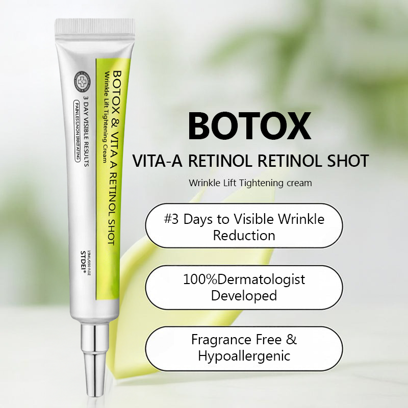 𝑶𝒇𝒇𝒊𝒄𝒊𝒂𝒍 𝑺𝒕𝒐𝒓𝒆👍| Retrouvez une peau jeune maintenant 💫STDEI® BOTOX & VITA A RETINOL SHOT Crème raffermissante anti-rides