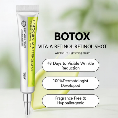 𝑶𝒇𝒇𝒊𝒄𝒊𝒂𝒍 𝑺𝒕𝒐𝒓𝒆👍| Retrouvez une peau jeune maintenant 💫STDEI® BOTOX & VITA A RETINOL SHOT Crème raffermissante anti-rides
