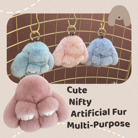 🎁2026 Best Gift UP TO 50% OFF🐰🔥Handmade Soft Bunny Pom Pom Charms🔥 💥