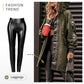⏳Retro werkkledingstyling ⏰Trendy damesjack met lange mouwen en capuchon en leren legging